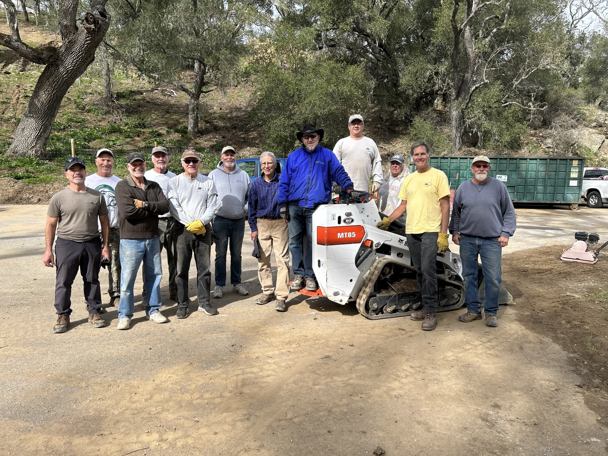 The Trail Crew at the end of the workday!